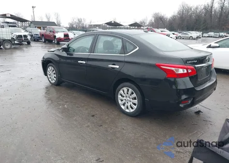 2017 Nissan Sentra Sv z USA, uszkodzony, nr VIN 3N1AB7AP8HY377280